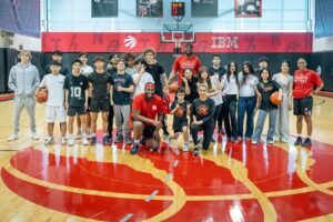 ILAC Celebrates One Year with Toronto Raptors